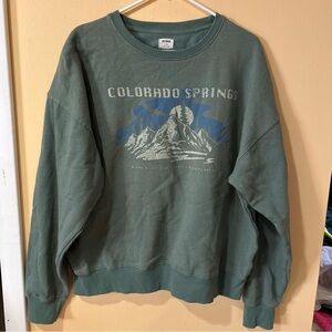 Cotton On Green Crewneck Sweater